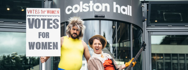 Sufragette and wrestler colston hall tours