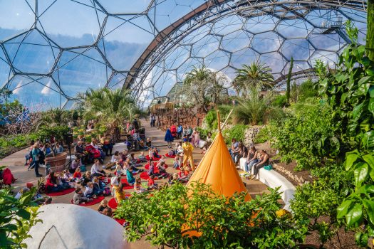 Eden Project hosting the Moomin Tour